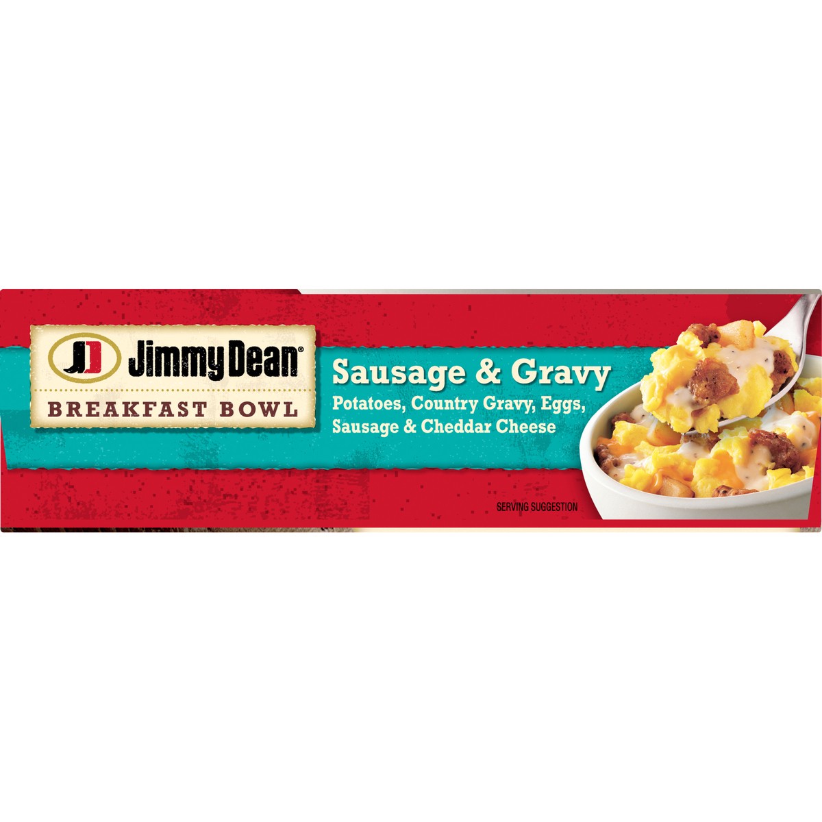 slide 2 of 9, Jimmy Dean Sausage & Gravy Breakfast Bowl, 7 oz