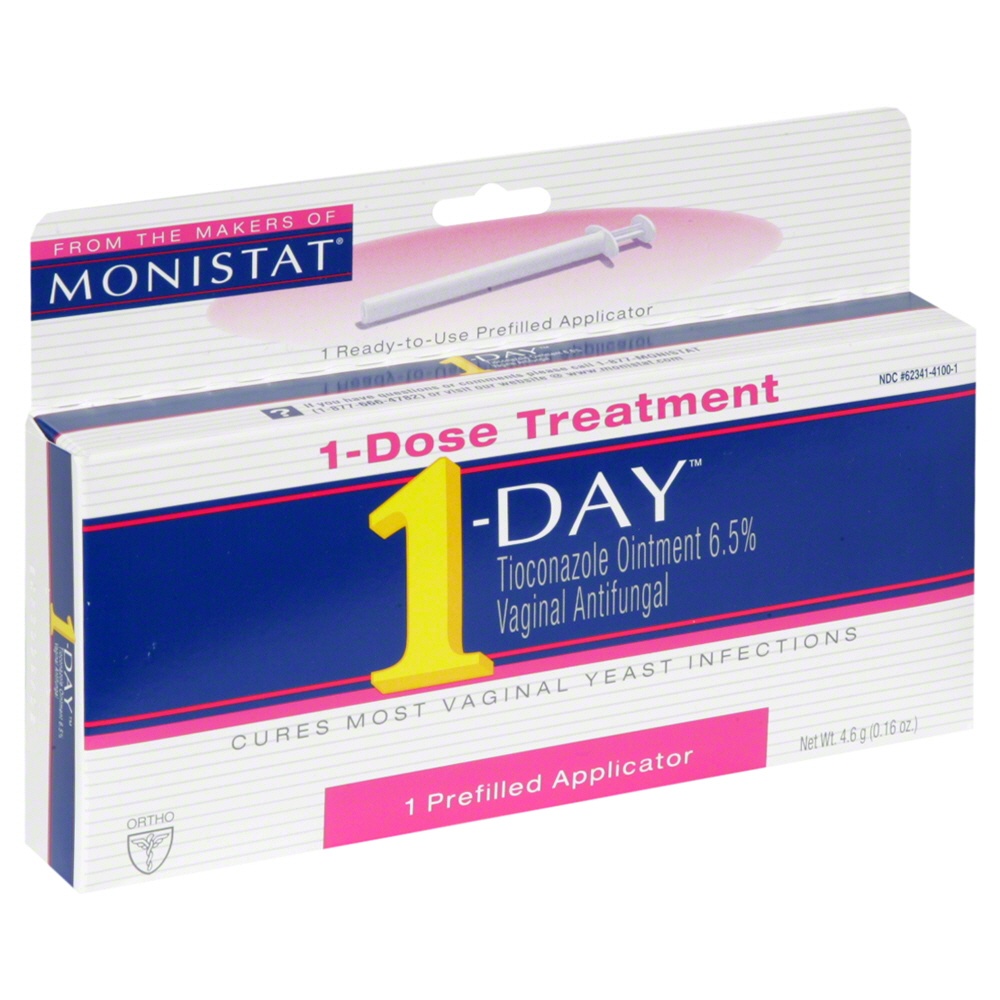 slide 1 of 1, Monistat Vaginal Antifungal 1dose Treatment, 0.15 oz
