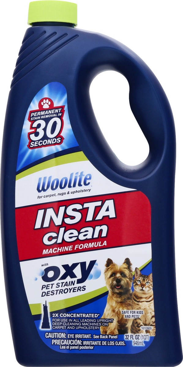 slide 2 of 9, Woolite Insta Clean Machine Formula with Oxy Pet Stain Destroyers 32 oz, 32 oz