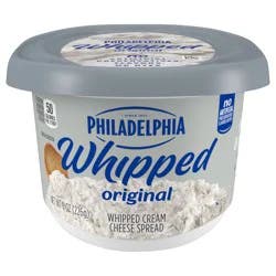 Philadelphia Original Whipped Cream Cheese Spread, 8 oz Tub