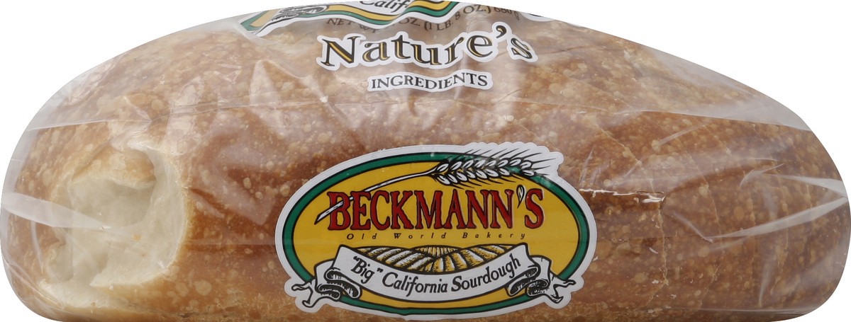 slide 2 of 5, Beckmanns Big Sour Round Bread - 24 Oz, 24 oz