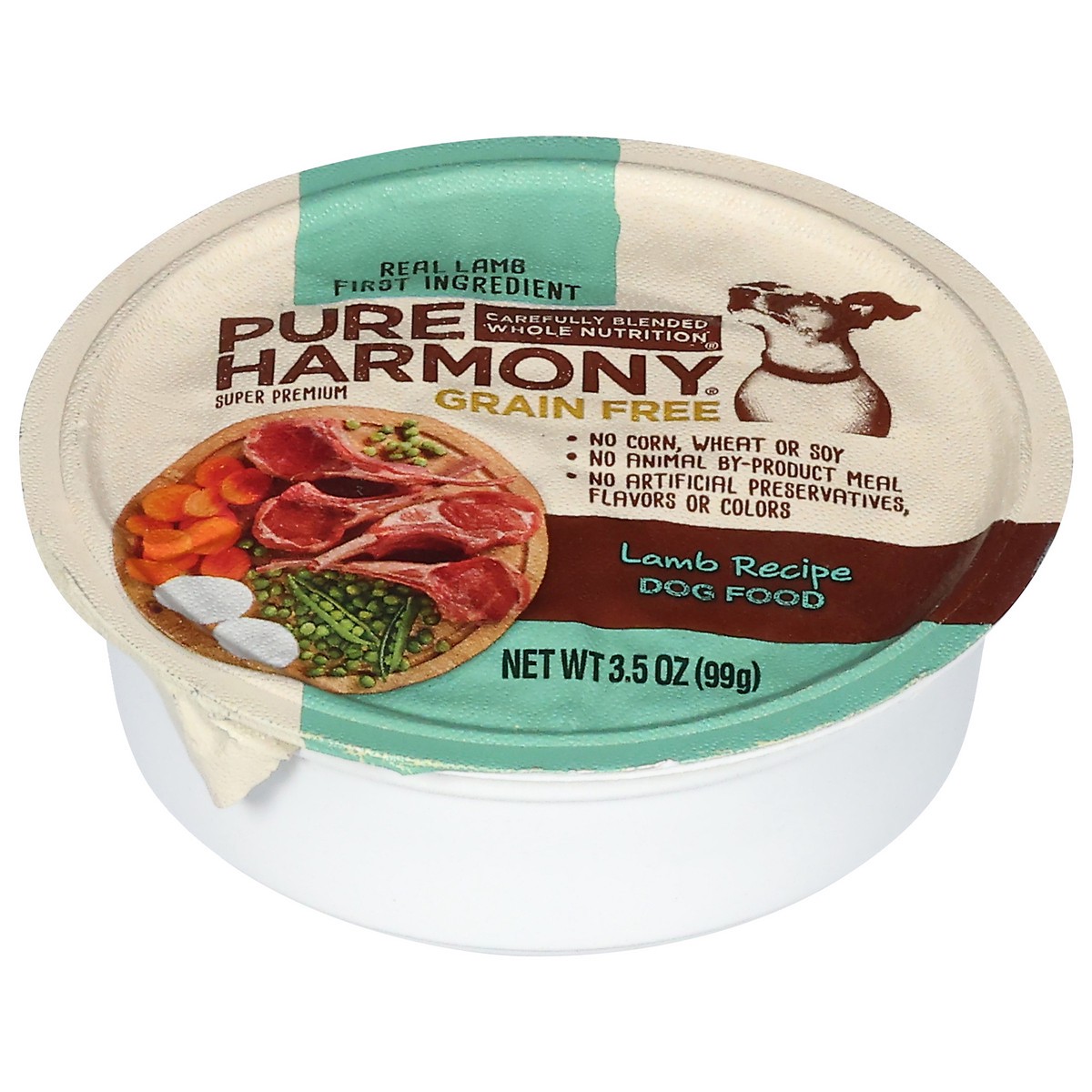 slide 15 of 17, Pure Harmony Super Premium Grain Free Lamb Recipe Dog Food 3.5 oz, 3.5 oz