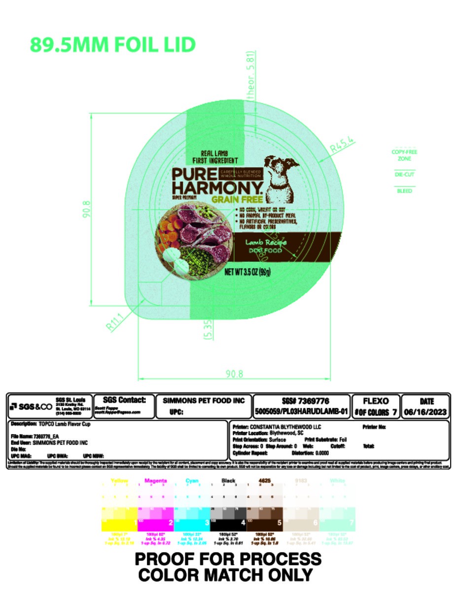 slide 10 of 17, Pure Harmony Super Premium Grain Free Lamb Recipe Dog Food 3.5 oz, 3.5 oz