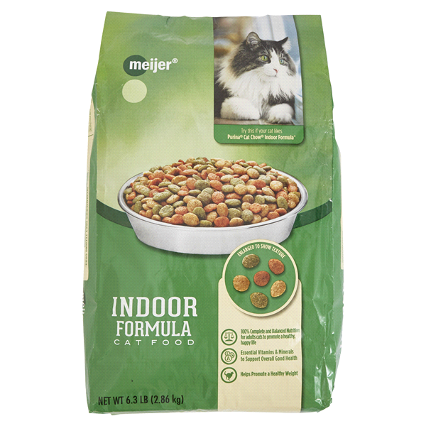 Meijer Main Choice Indoor Formula Dry Cat Food 6.3 lb Shipt