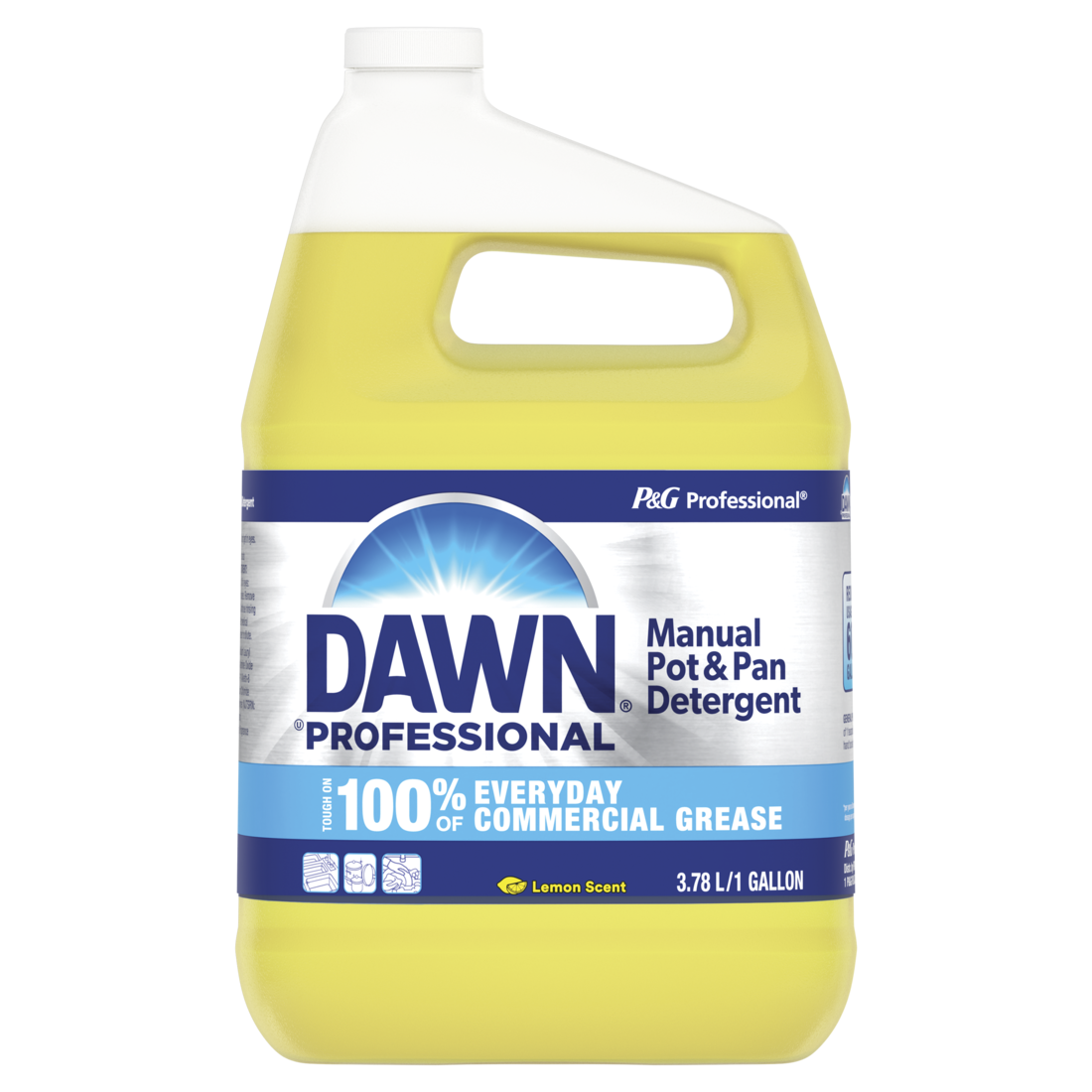 slide 1 of 2, Dawn Lemon Manual Pot & Pan Detergent, 1 gal