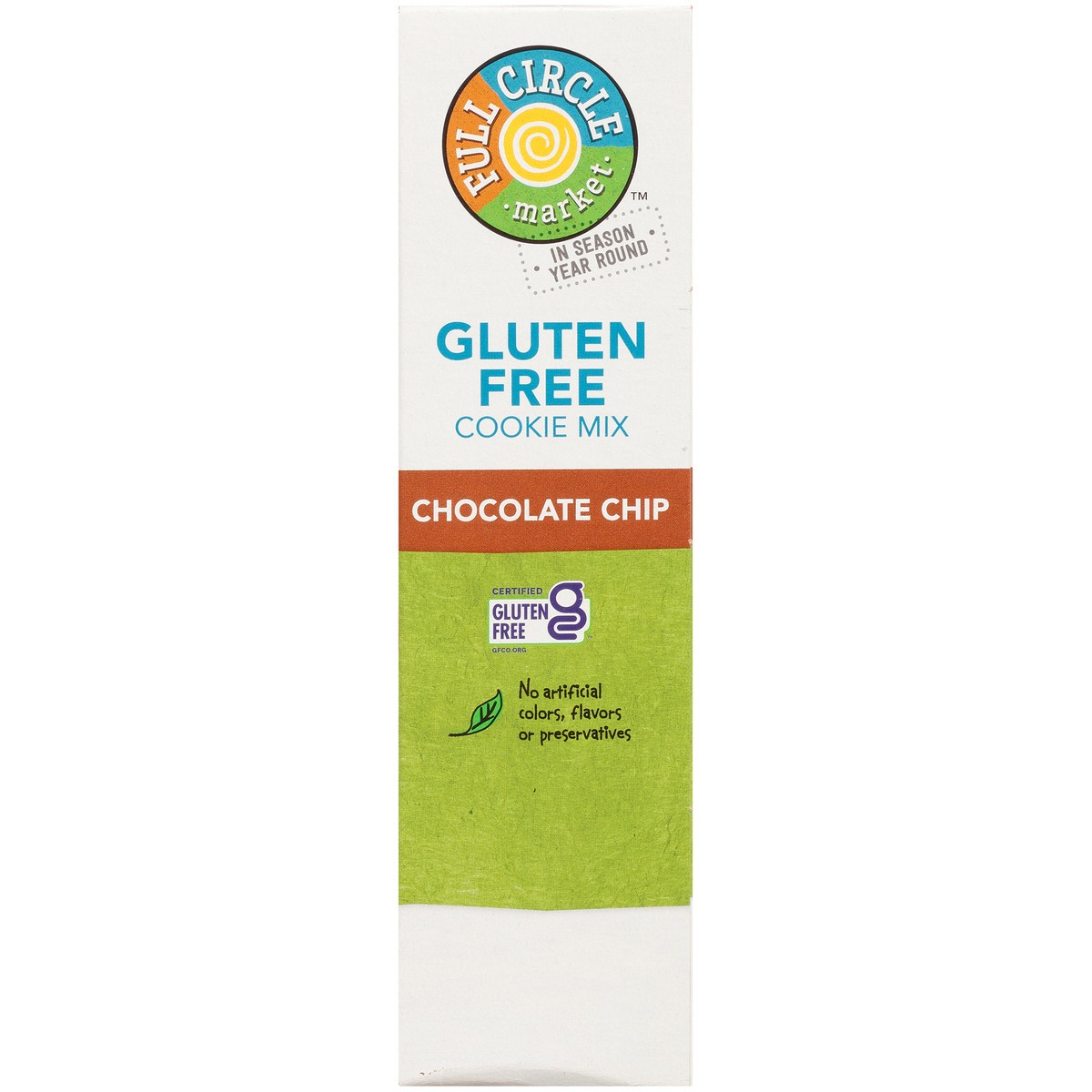 slide 8 of 9, Full Circle Market Chocolate Chip Cookie Mix, 18.5 oz