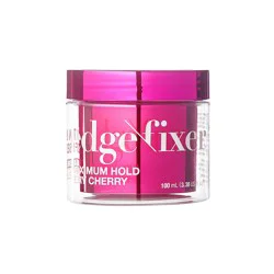 KISS Colors & Care Edge Fixer Maximum Hold with Biotin, Very Cherry, 3.38 fl oz