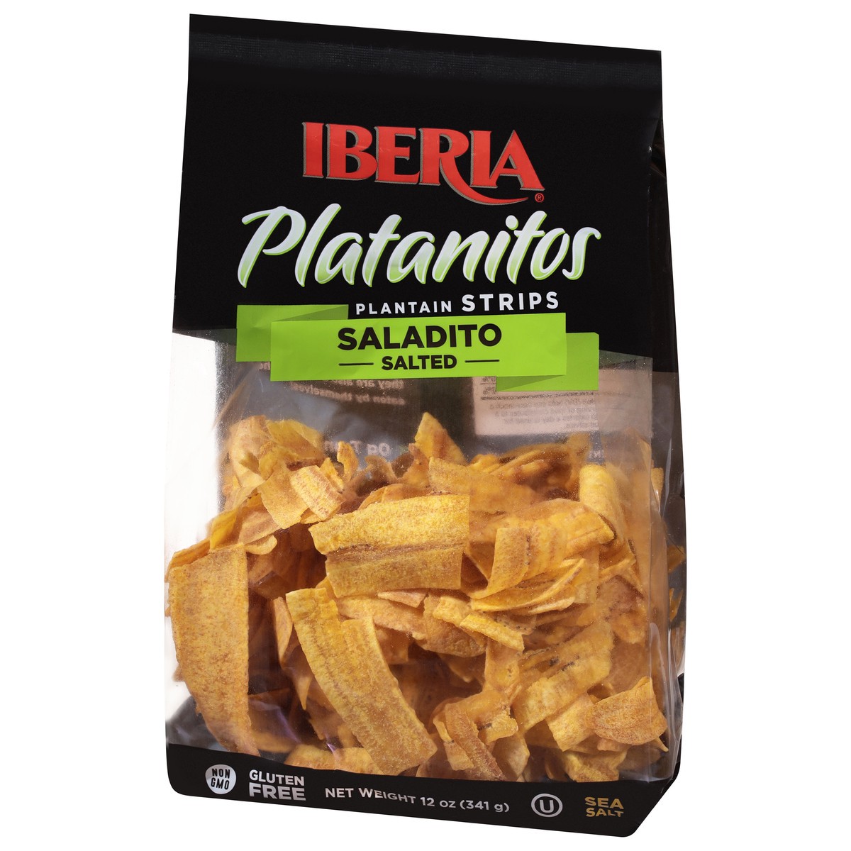 slide 3 of 9, Iberia Salted Plantain Sticks, 12 oz