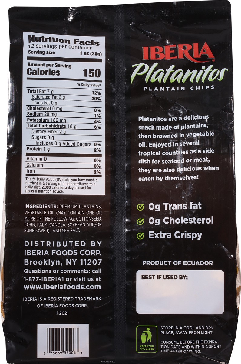 slide 5 of 9, Iberia Salted Plantain Sticks, 12 oz