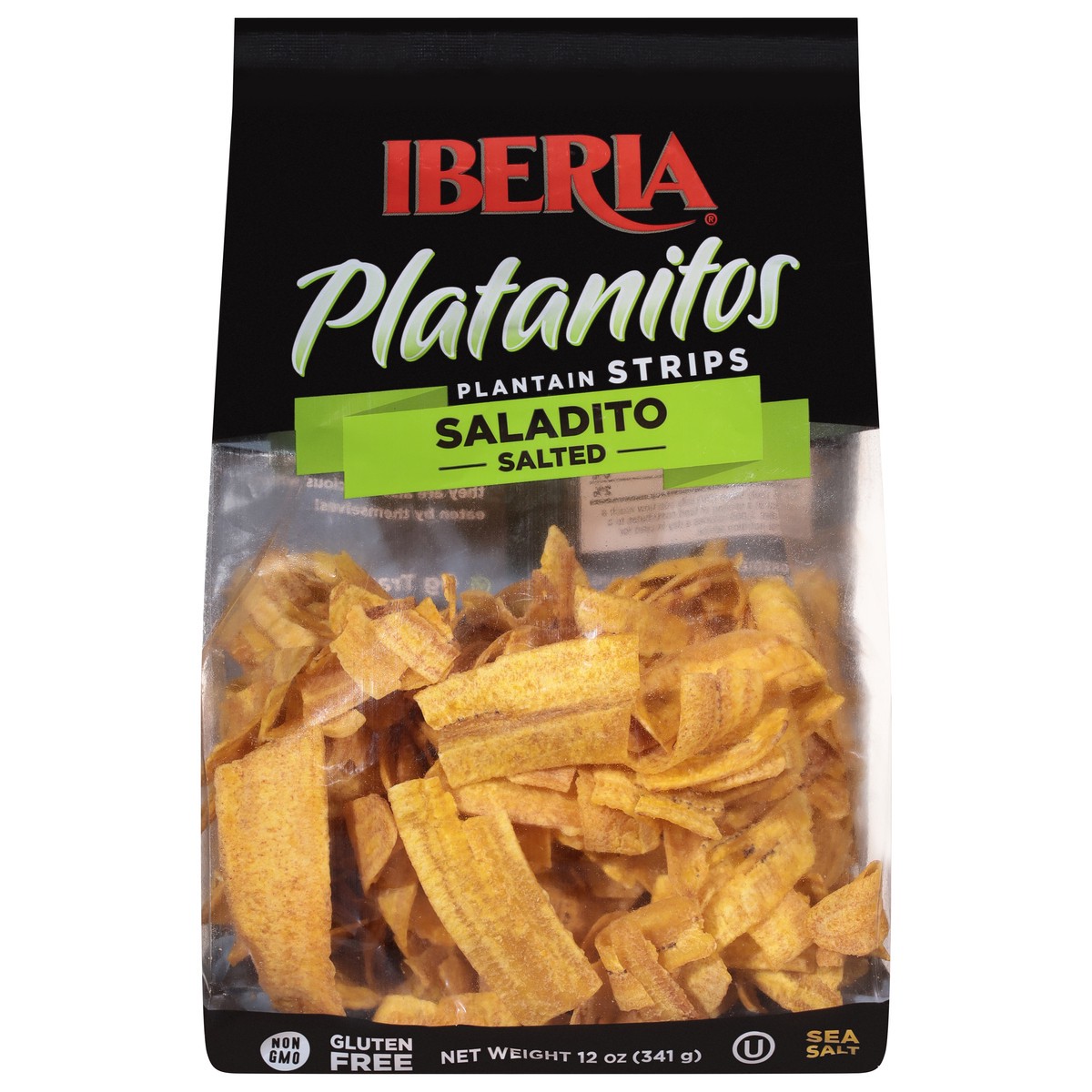 slide 1 of 9, Iberia Salted Plantain Sticks, 12 oz