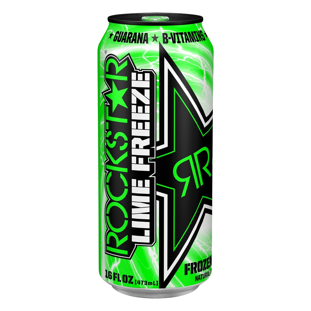 slide 1 of 4, Rockstar Lime Freeze Frozen Lime Energy Drink - 16 oz, 16 oz