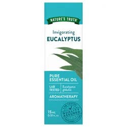 Nature's Truth Aromatherapy Invigorating Eucalyptus Pure Essential Oil 0.51 fl oz