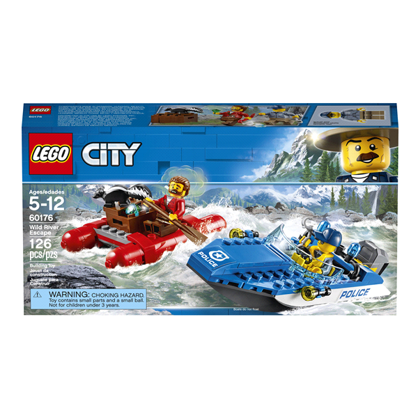 slide 1 of 1, LEGO City Police Wild River Escape 60176, 1 ct