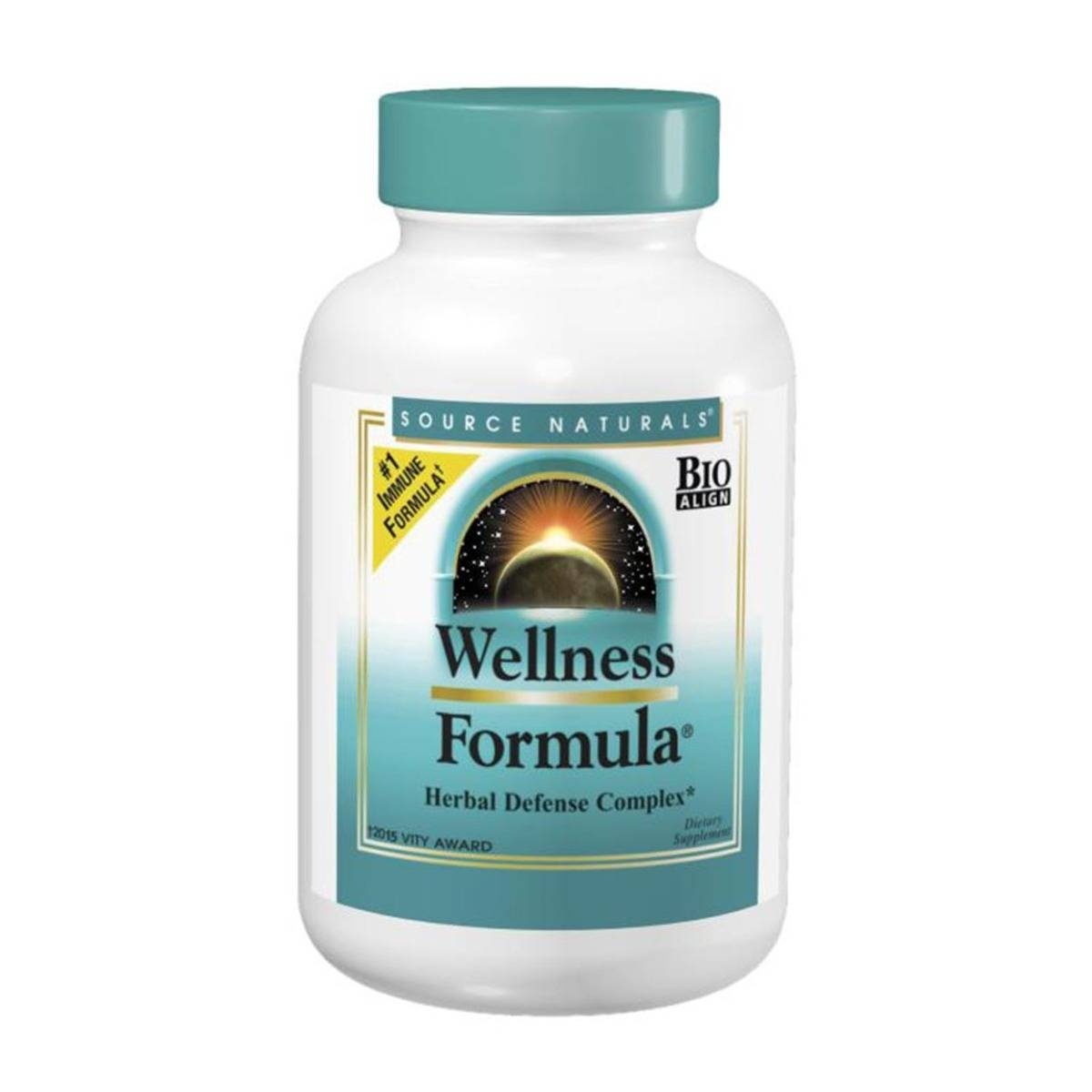 slide 1 of 1, Source Naturals Wellness Formula Herbal Defense Complex, 1 ct