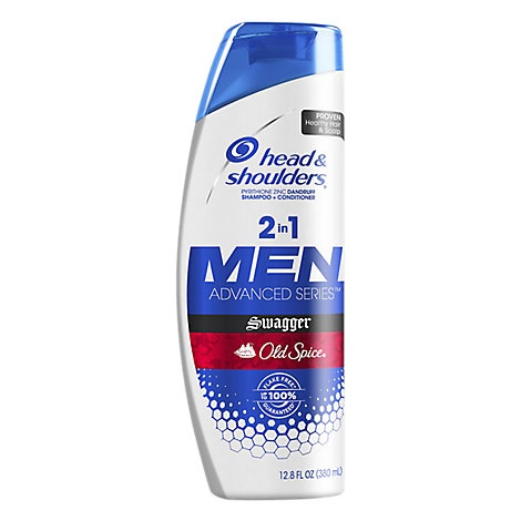 slide 1 of 1, Head & Shoulders Advanced Series Men Shampoo + Conditioner 2In1 Old Spice Swagger, 12.8 fl oz