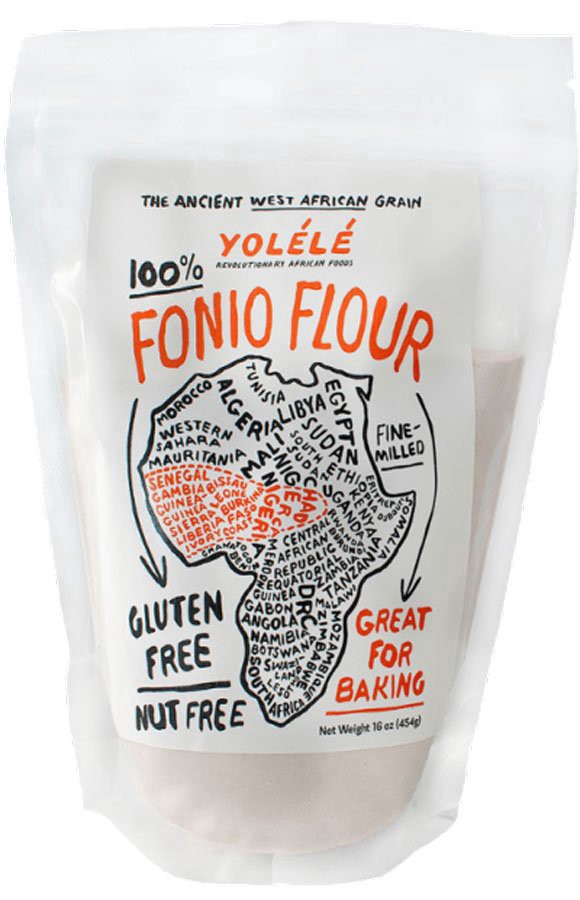 slide 1 of 1, Yolele Fonio Flour, 16 oz
