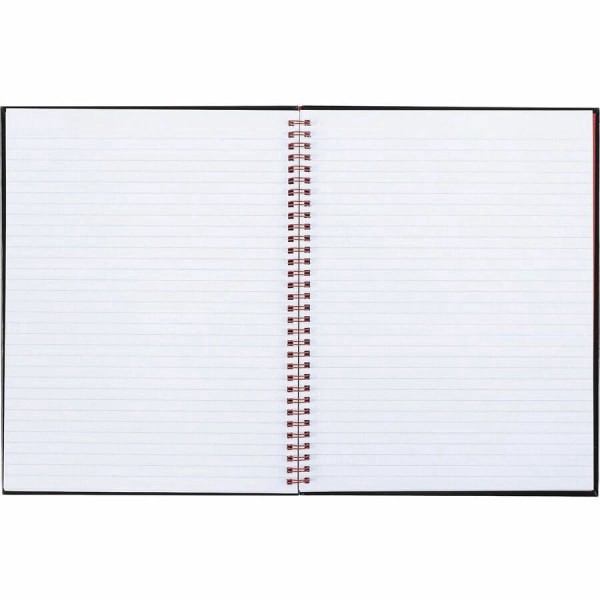 slide 6 of 7, Black n' Red Business Notebook,1 Subject, Legal Ruled - Black/Red, 70 ct