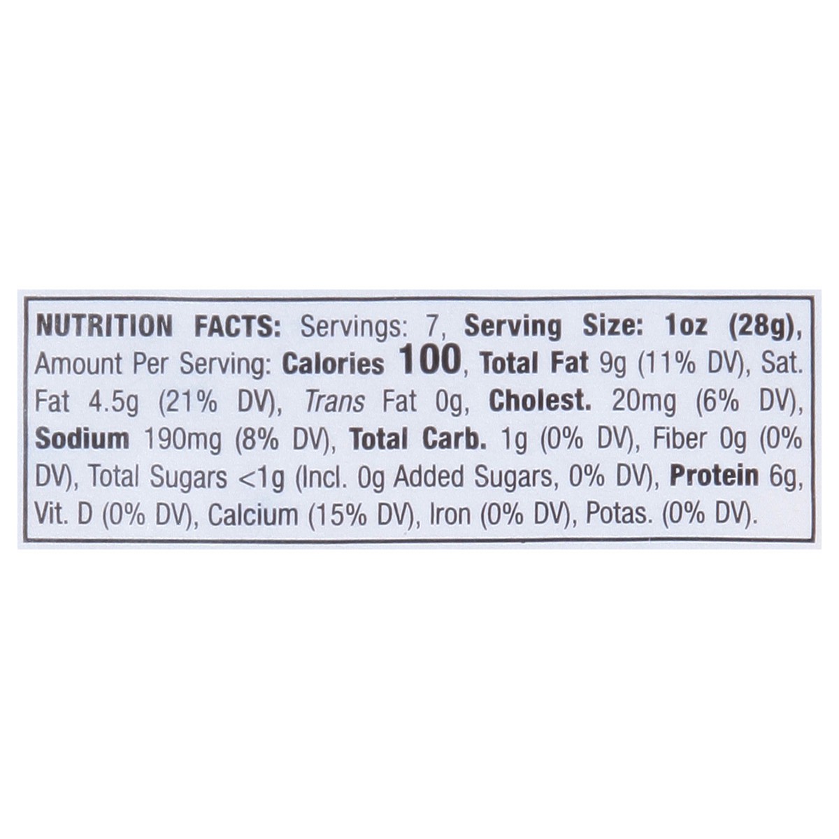 slide 5 of 14, Excal Horseradish Ched, 7 oz