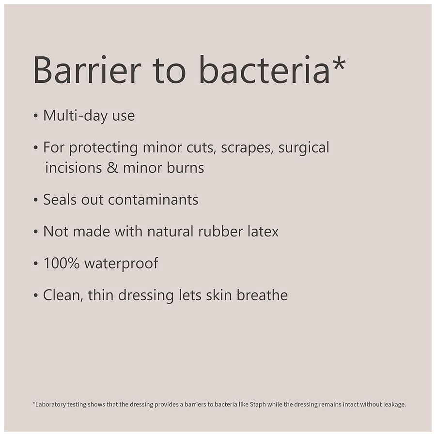 slide 4 of 5, Walgreens Transparent Waterproof Dressings, 4 ct