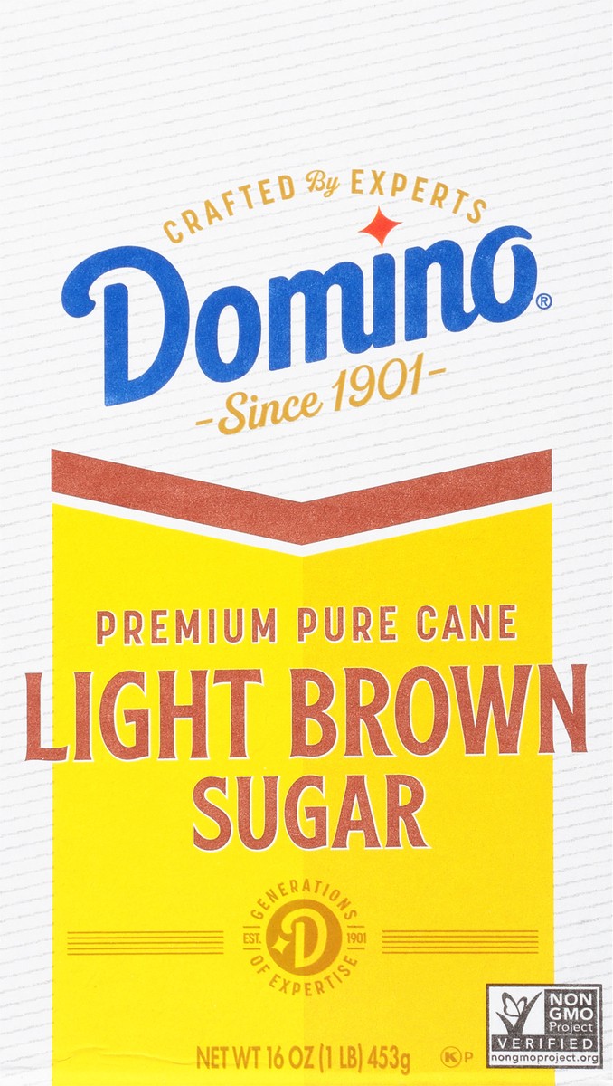 slide 2 of 14, Domino Light Brown Sugar, 1 lb