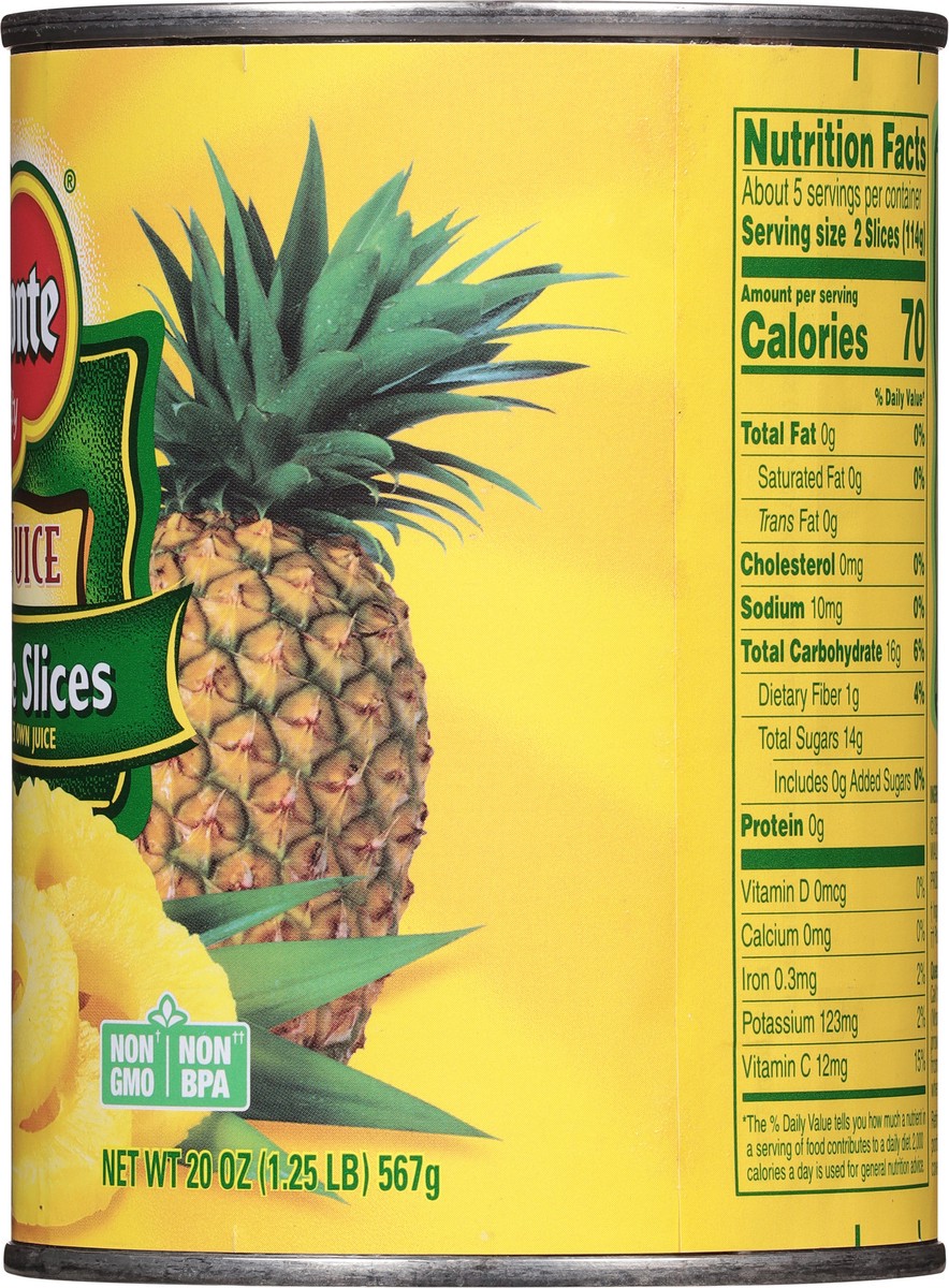 slide 7 of 13, Del Monte Pineapple Slices in Its Own Juice 20 oz, 20 oz