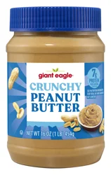 Giant Eagle Crunchy Peanut Butter