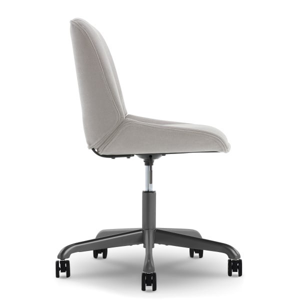 slide 6 of 9, Elle Decor Elle Dcor Laissy Linen Low-Back Task Chair, Ivory, 1 ct