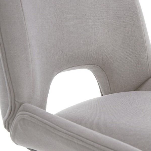 slide 8 of 9, Elle Decor Elle Dcor Laissy Linen Low-Back Task Chair, Ivory, 1 ct