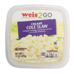Creamy Cole Slaw Deli Salad