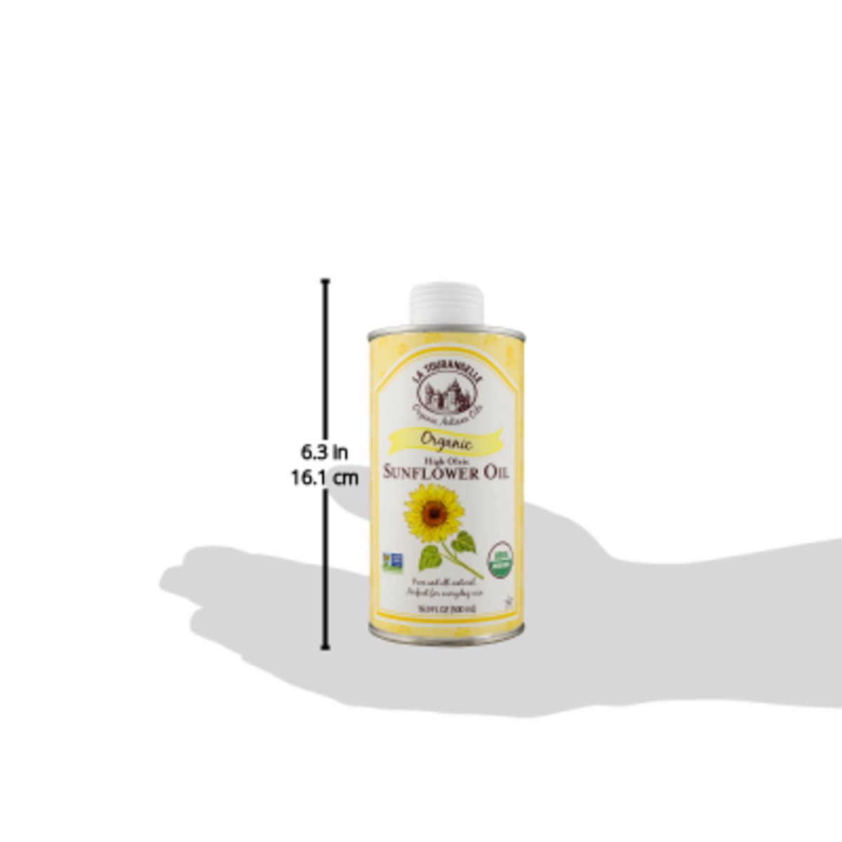 slide 2 of 11, La Tourangelle Organic Artisan Oils High Oleic Sunflower, 16 oz