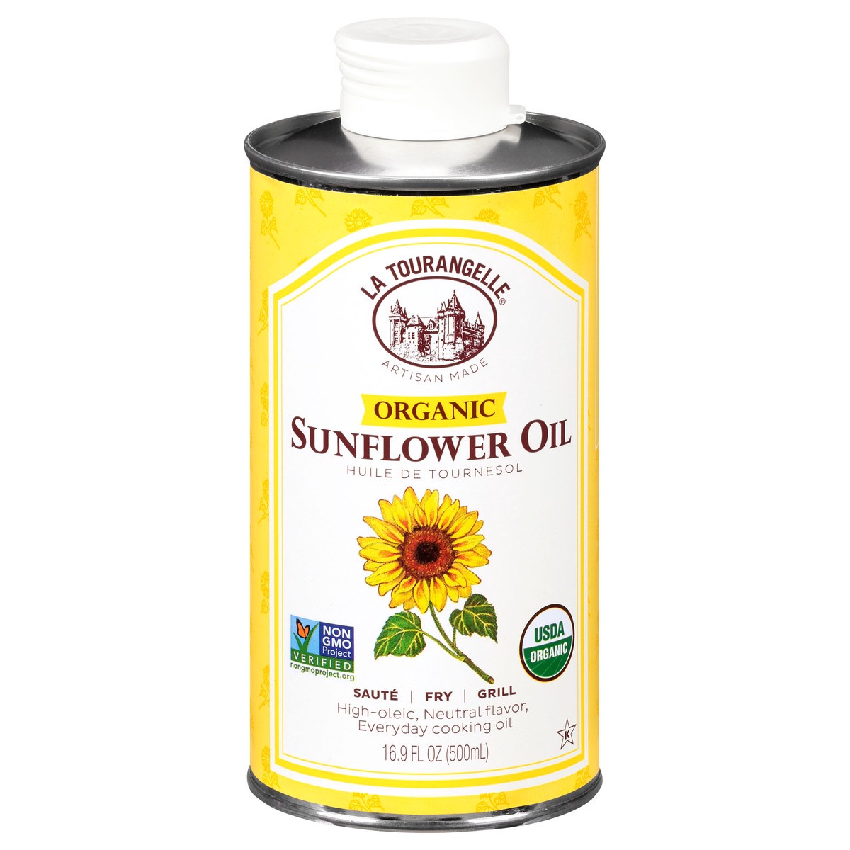 slide 1 of 11, La Tourangelle Organic Artisan Oils High Oleic Sunflower, 16 oz