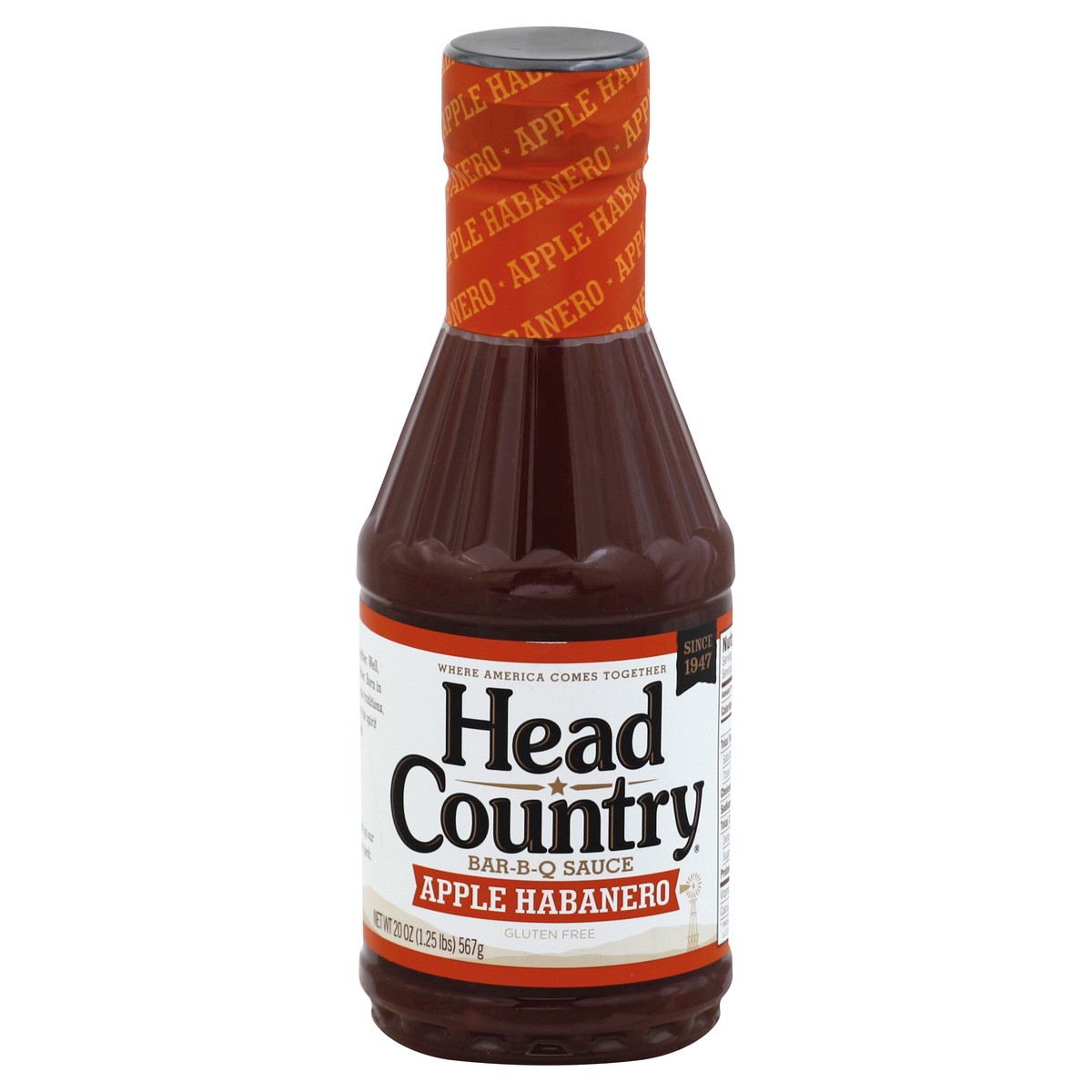 slide 2 of 3, Head Country Apple Habenero Barbeque Sauce, 20 oz