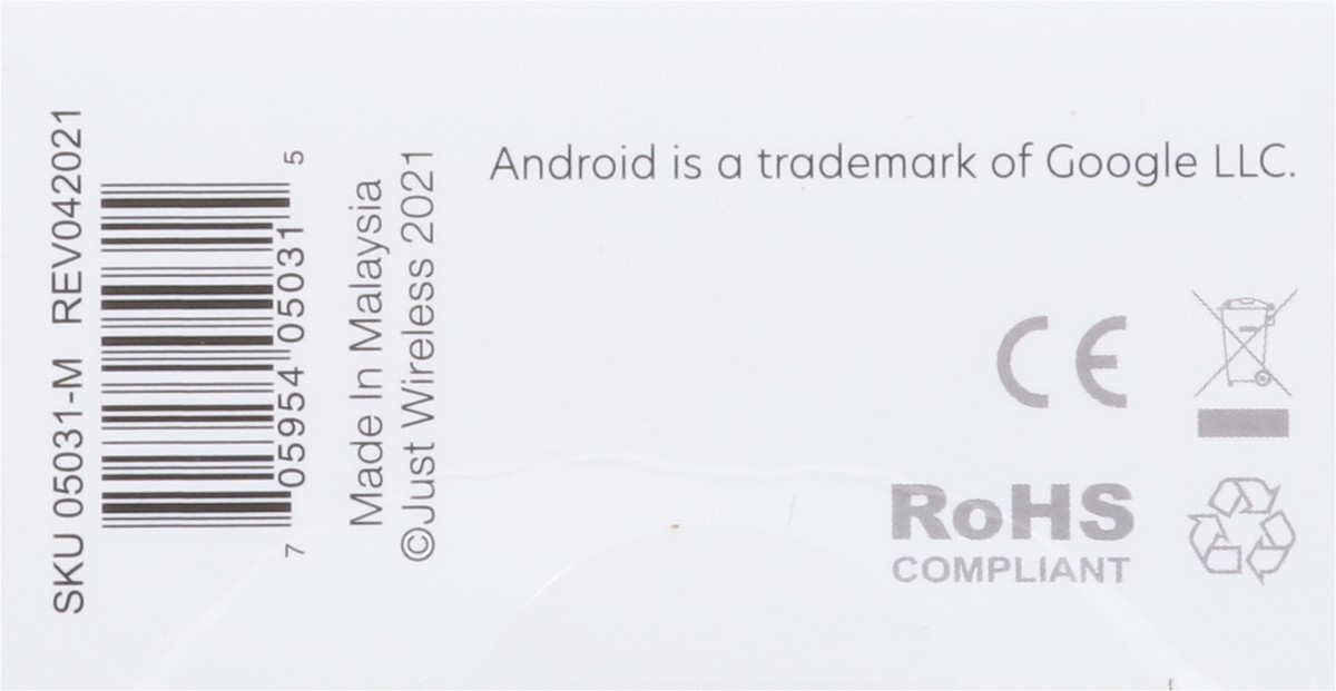 slide 4 of 9, Just Wireless Cable 1 ea, 1 ct