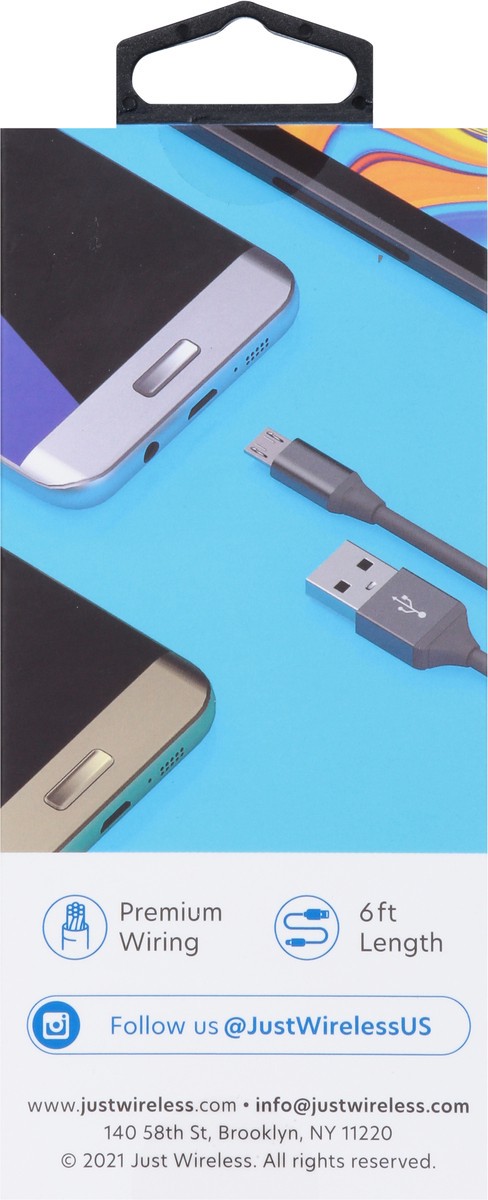 slide 7 of 9, Just Wireless Cable 1 ea, 1 ct