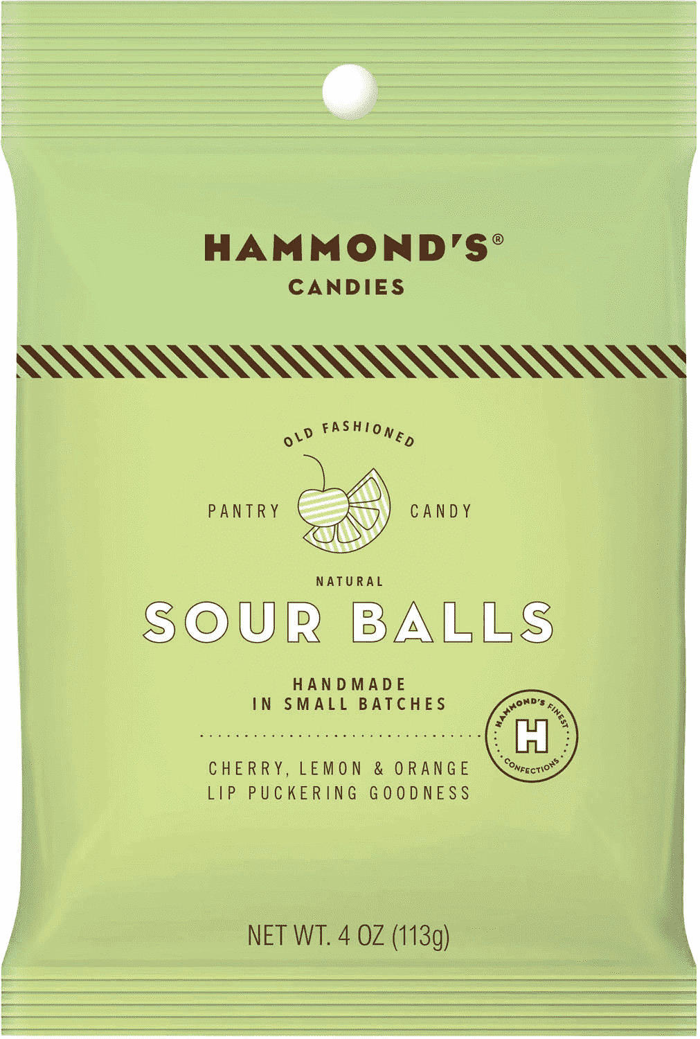 slide 1 of 1, Hammond's Sour Balls Drops, 4 oz