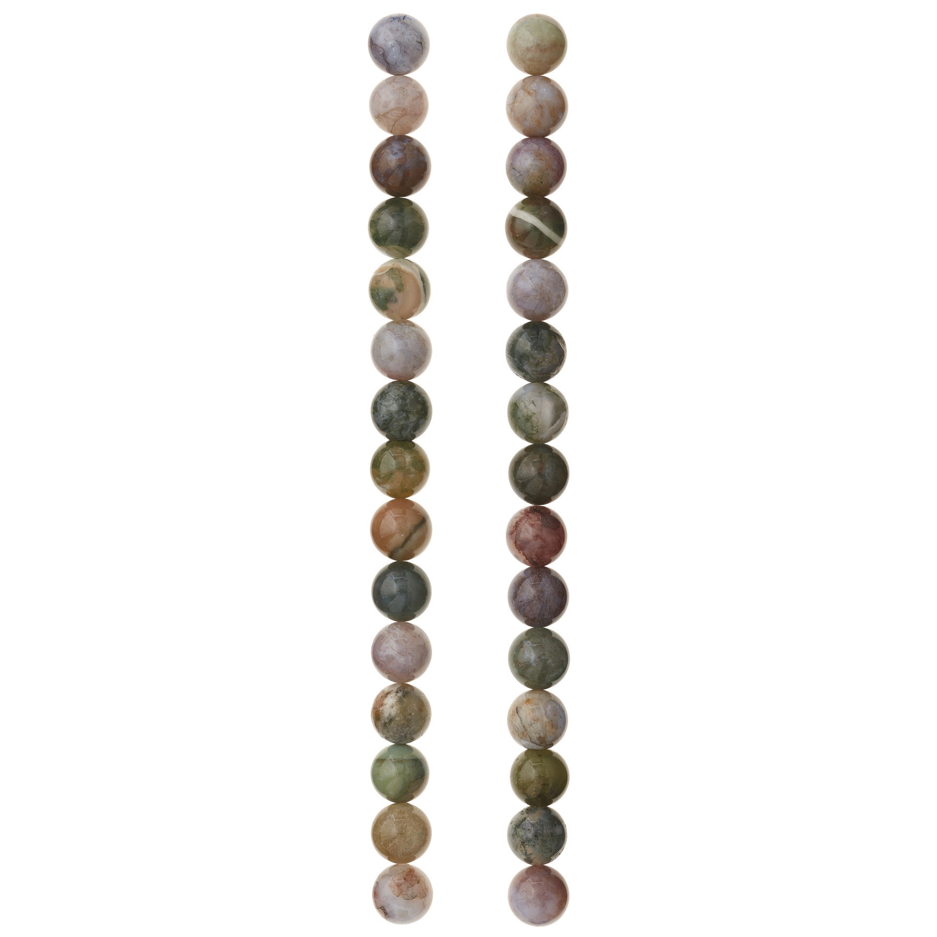 slide 2 of 3, Multicolor Jasper Round Beads, 10mm By Bead Landing, 10mm