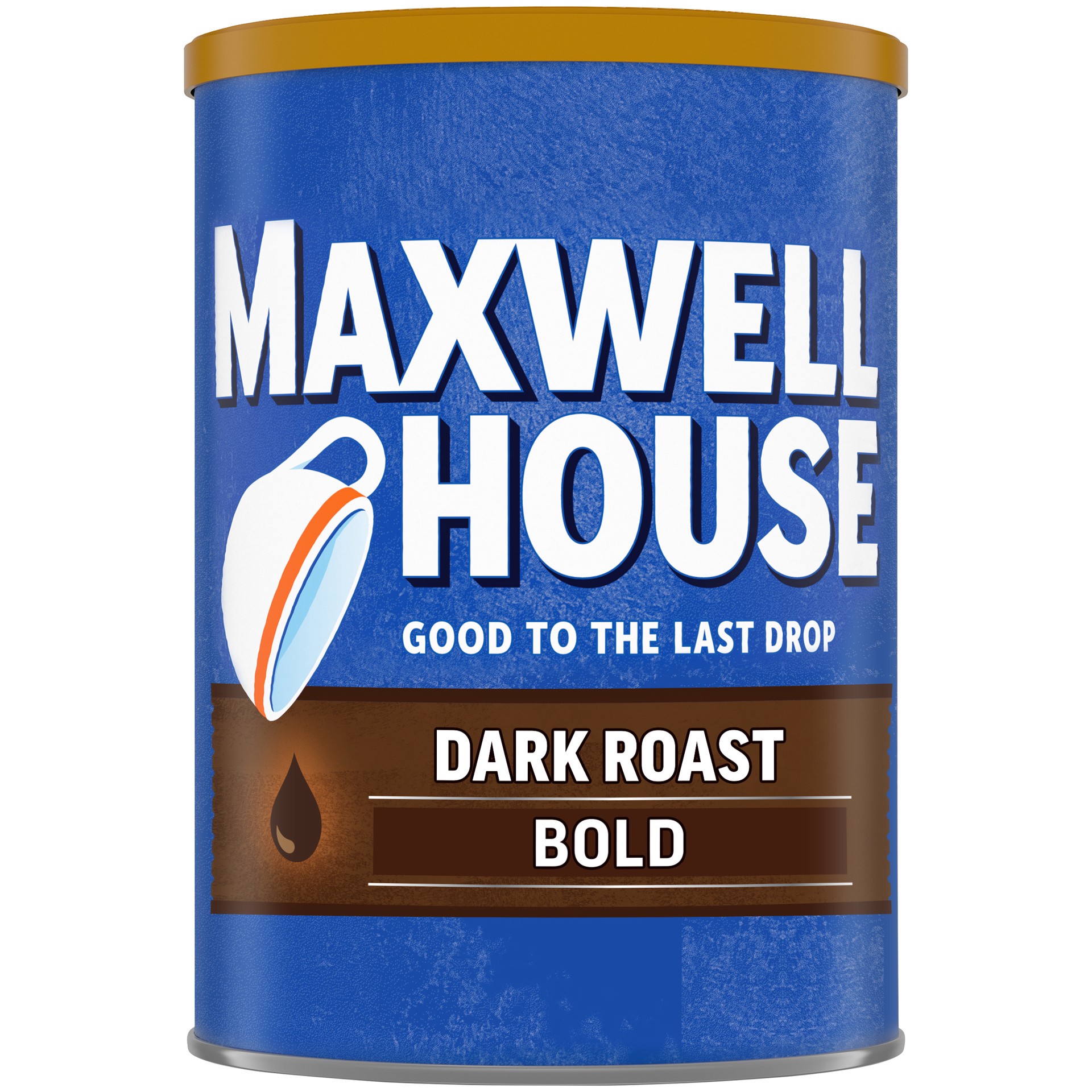 slide 1 of 10, Maxwell House Dark Roast Dark Ground Coffee, 10.5 oz Canister, 10.5 oz