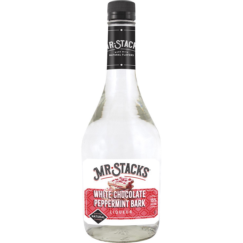 slide 1 of 1, Mr Stacks Wht Choc Peppermint Bark, 750 ml