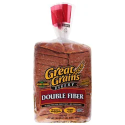 Great Grains Bakery Double Fiber Bread 24 oz