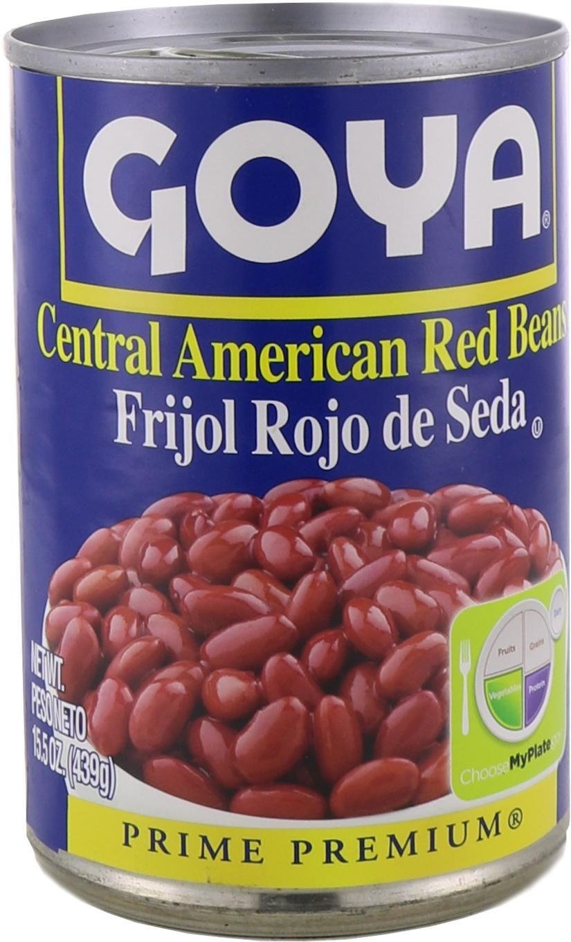 slide 1 of 1, Goya Central American Red Beans, 15.5 oz