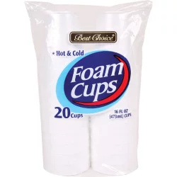 Best Choice Foam Cups