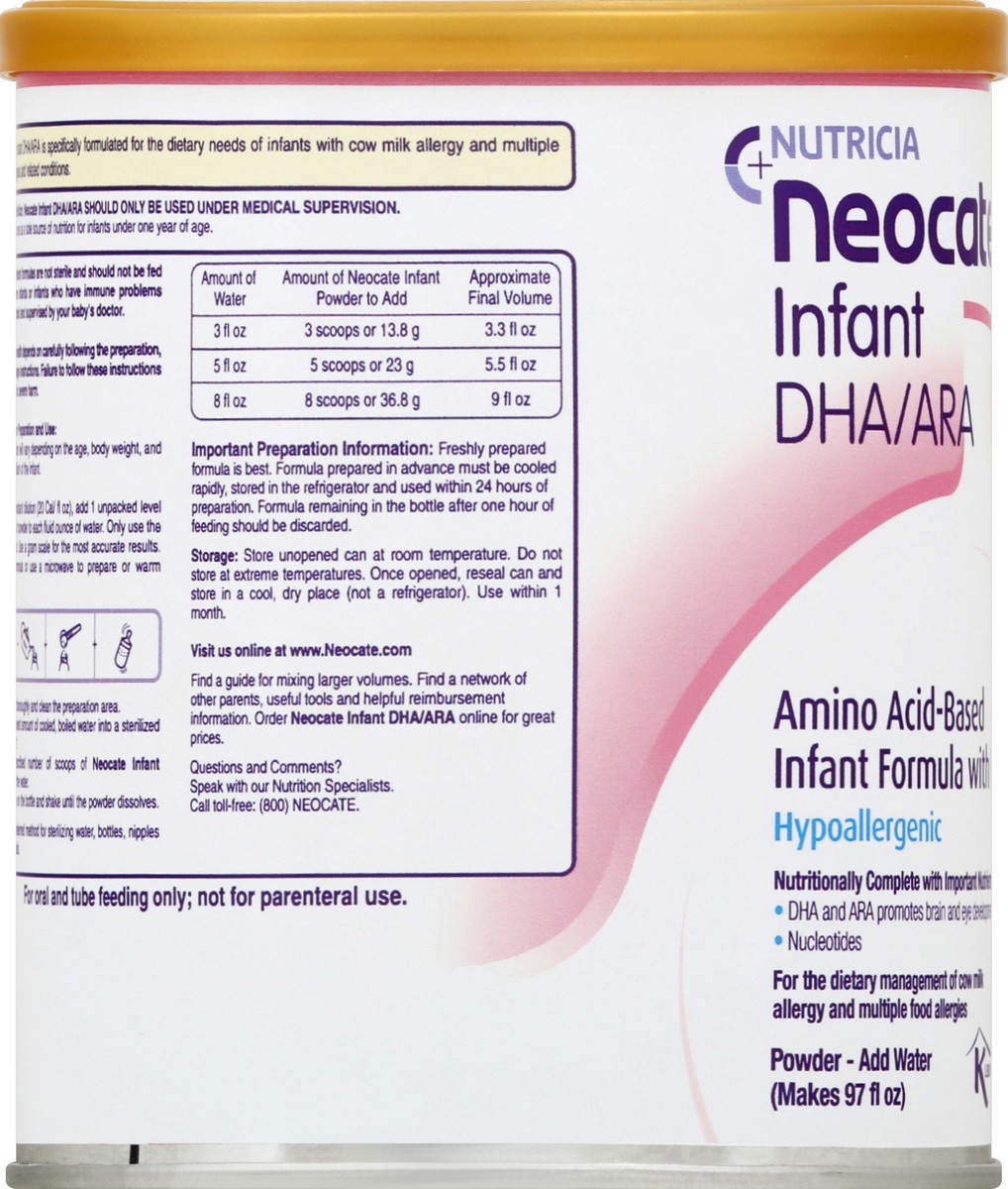 slide 3 of 8, Nutricia Infant Formula 14.1 oz, 14.1 oz