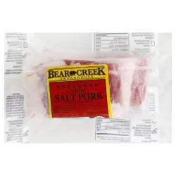 Bear Creek Uncooked Cured Salt Pork