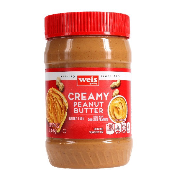slide 1 of 1, Wq Creamy Peanut Butter, 16 oz