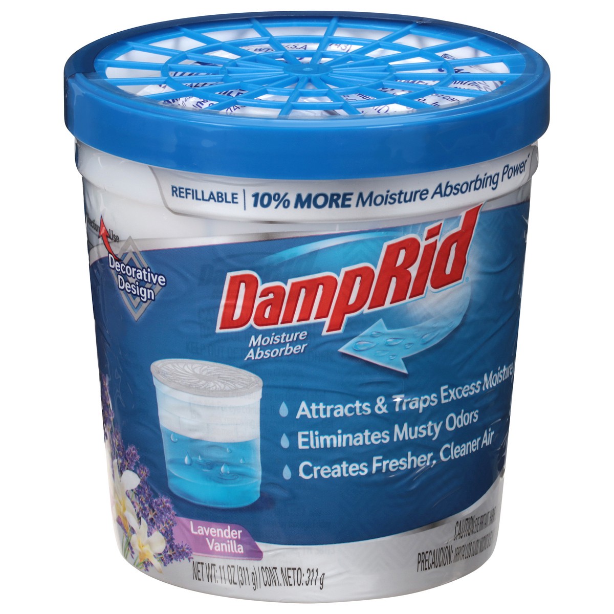 slide 2 of 9, DampRid DAMP RID CUP LAVENDER VANILLA, 11 oz
