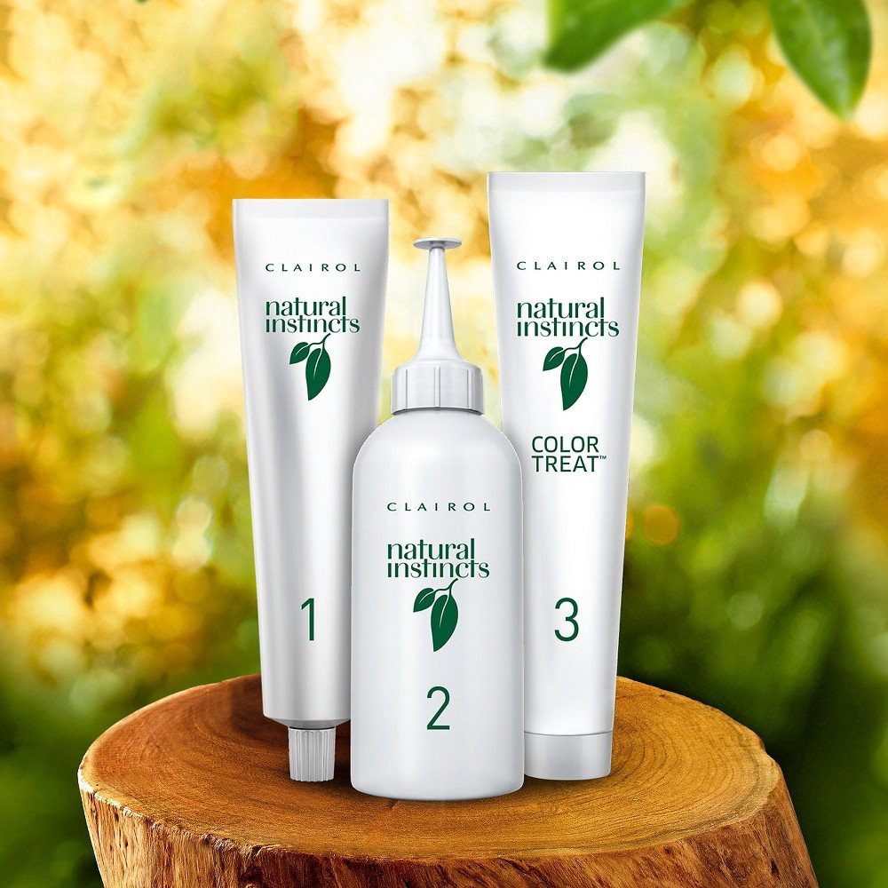 slide 4 of 4, Clairol Natural Instincts Non-Permanent Hair Color - 5 Medium Brown, 1 ct