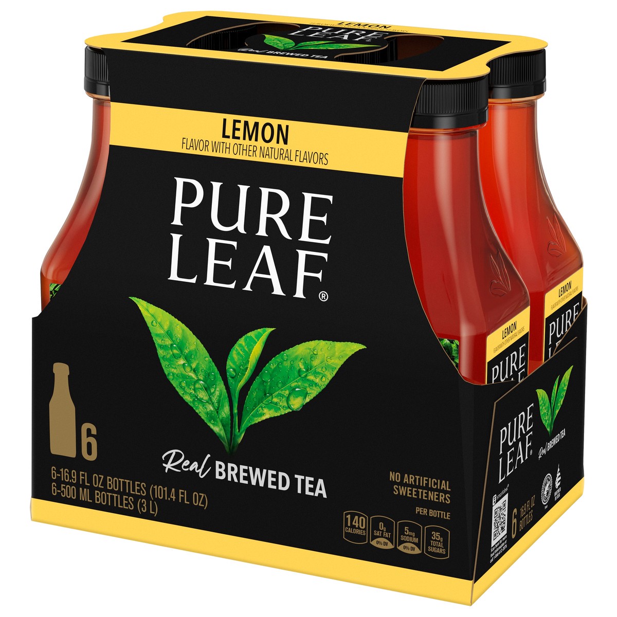 slide 3 of 6, Pure Leaf Brewed Tea, 6 ct