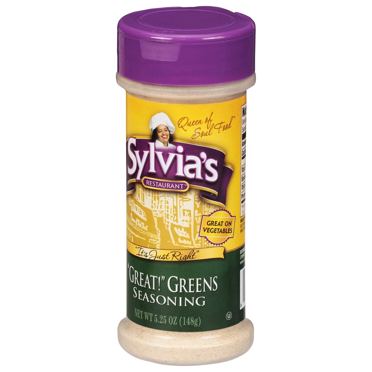 slide 9 of 9, Sylvia's Great! Greens Seasoning, 5.25 oz