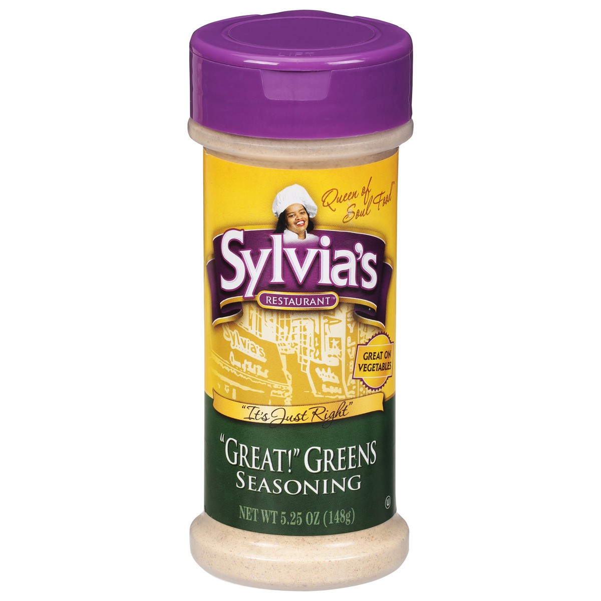 slide 1 of 9, Sylvia's Great! Greens Seasoning, 5.25 oz