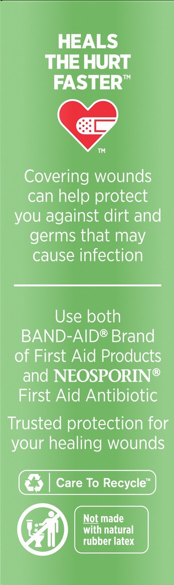 slide 7 of 7, BAND-AID Hurt-Free Non-Stick Pads with Hurt-Free Design for Wound Care & Wound Protection, Highly-Absorbent Individually-Wrapped Sterile Pads, Medium Size, 2 inches x 3 inches, 10 ct, 10 ct